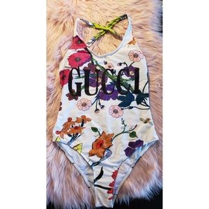 Gucci Floral Swimsuit